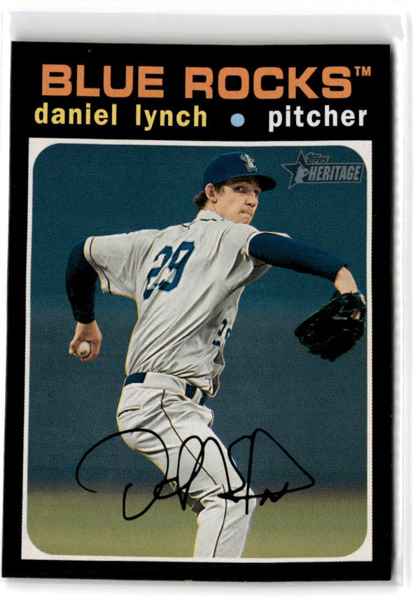 2020 Topps Heritage Minor League Daniel Lynch #102