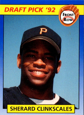 1992 Front Row Draft Picks Sherard Clinkscales #3