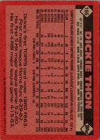 1986 Topps Dickie Thon #166