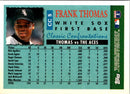 1997 Topps Screenplays Premium Series Frank Thomas