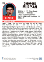 1994 Hoops Gheorghe Muresan #223