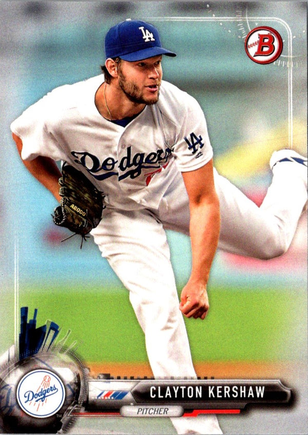 2017 Bowman Clayton Kershaw #80