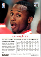 1993 SkyBox Brian Shaw #243