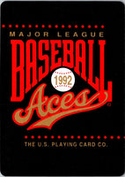 1992 U.S. Playing Card Co. Baseball Aces Tom Glavine #JOKERB
