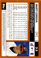 2002 Topps Limited Marty Cordova #33