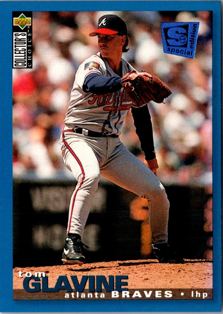 1995 Collector's Choice SE Tom Glavine