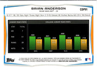 2014 Bowman Draft Picks & Prospects Chrome Brian Anderson #CDP91