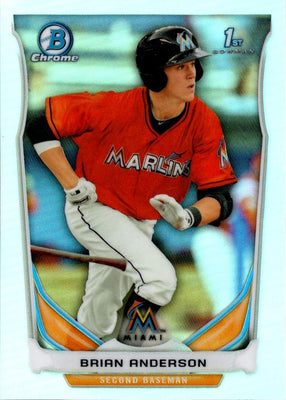 2014 Bowman Draft Picks & Prospects Chrome Brian Anderson #CDP91