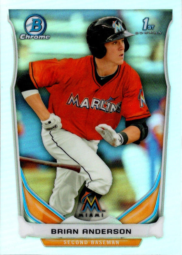 2014 Bowman Draft Picks & Prospects Chrome Brian Anderson #CDP91