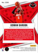 2021 Panini Chronicles Red Usman Garuba