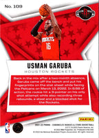 2021 Panini Chronicles Red Usman Garuba #109