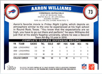 2011 Topps Aaron Williams #73 Rookie