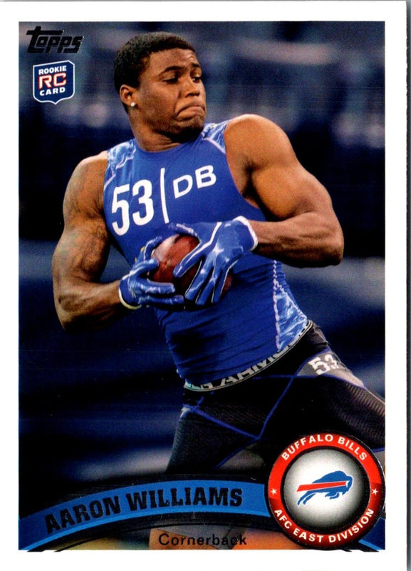 2011 Topps Aaron Williams #73 Rookie
