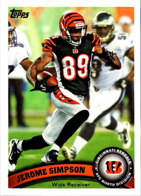 2011 Topps Jerome Simpson #328