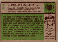1984 Topps Jesse Baker #74