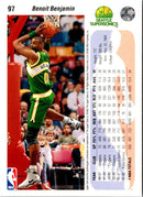 1992 Upper Deck Benoit Benjamin