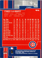 2003 Ultra Gold Medallion Fred McGriff #94