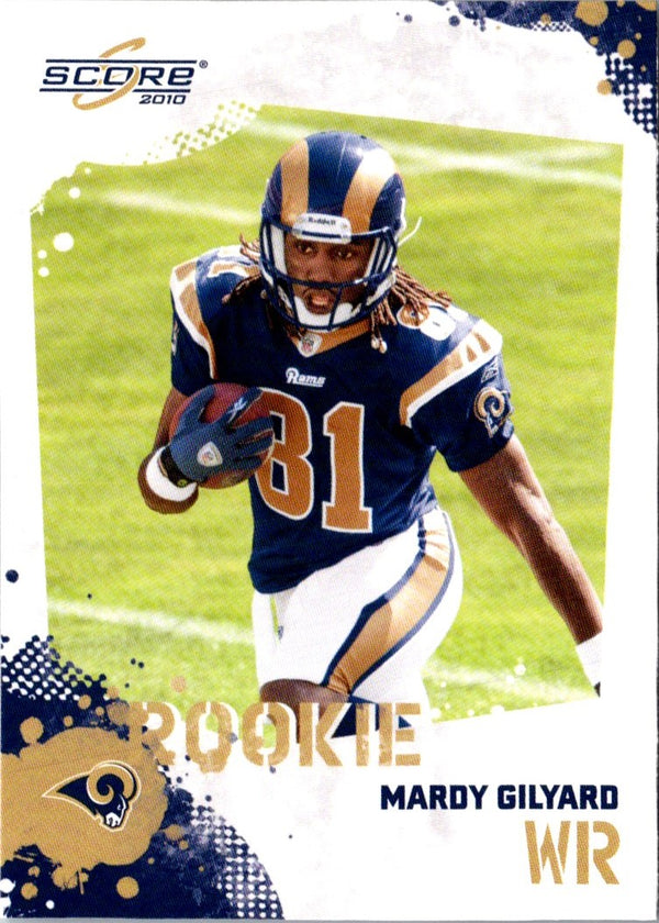 2010 Score Mardy Gilyard #370 Rookie