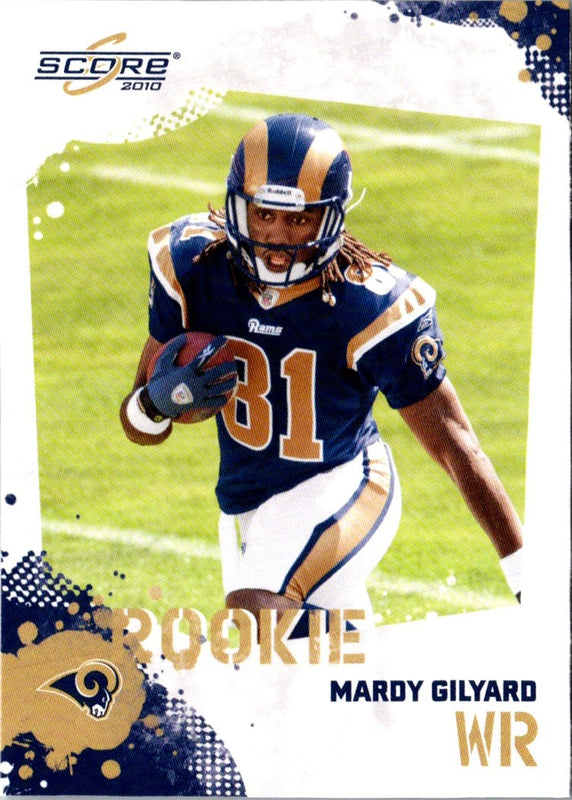 2010 Score Mardy Gilyard #370 Rookie