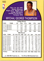 1990 Hoops Mychal Thompson #160