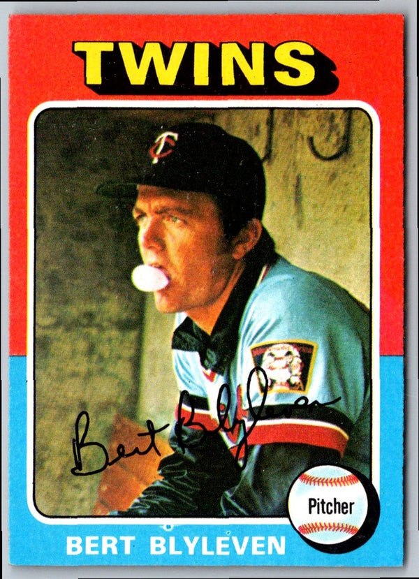 1975 Topps Bert Blyleven #30