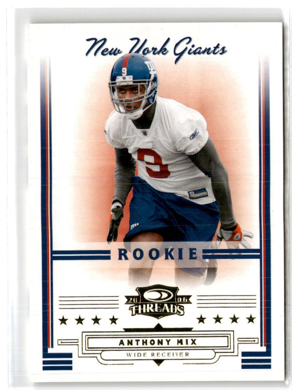 2006 Donruss Threads Retail Rookies Anthony Mix #183 726/999