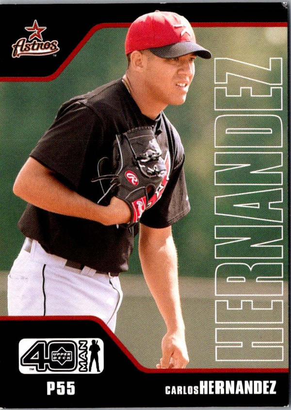 2002 Upper Deck 40-Man Carlos E. Hernandez #472