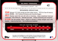 2015 Bowman Draft Picks & Prospects Blake Trahan #43
