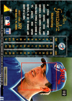 1996 Select Alex Gonzalez #112