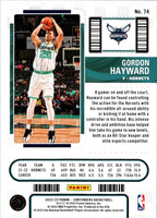 2022 Panini Contenders Season Ticket Gordon Hayward #74