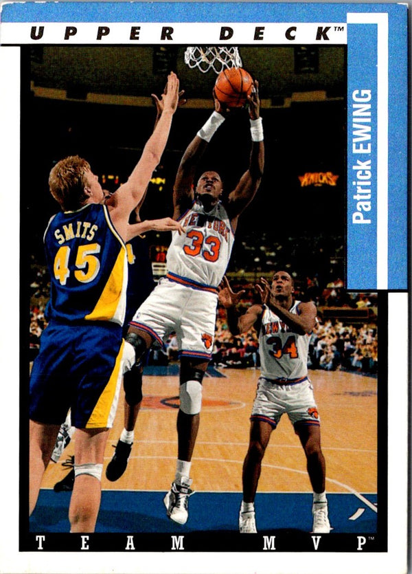 1993 Upper Deck Team MVP Patrick Ewing #TM18