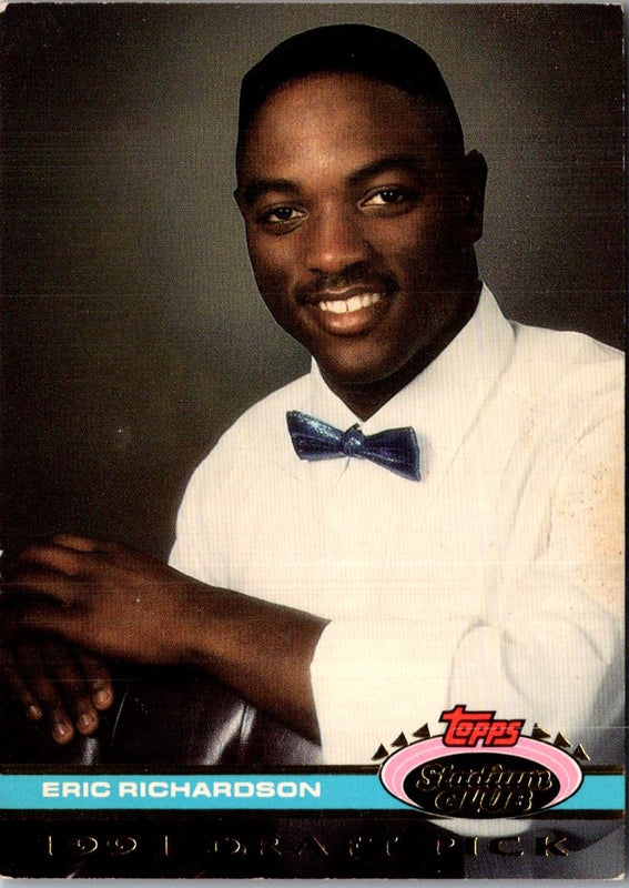 1992 Stadium Club Dome Eric Richardson #153 Rookie