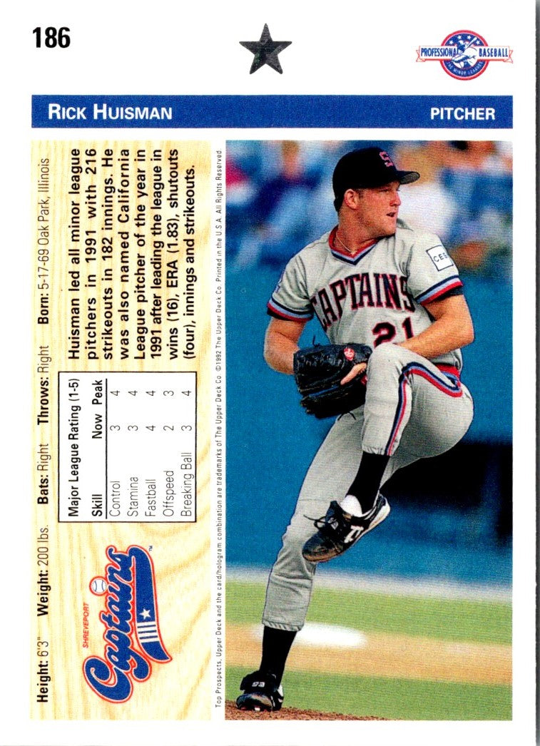 1992 Upper Deck Minors Rick Huisman