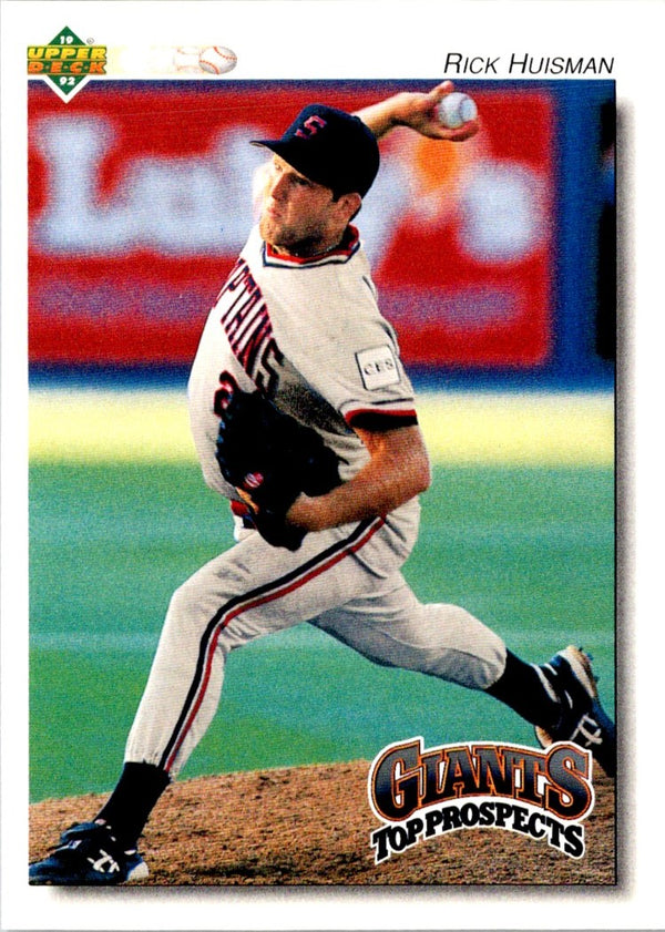 1992 Upper Deck Minors Rick Huisman #186