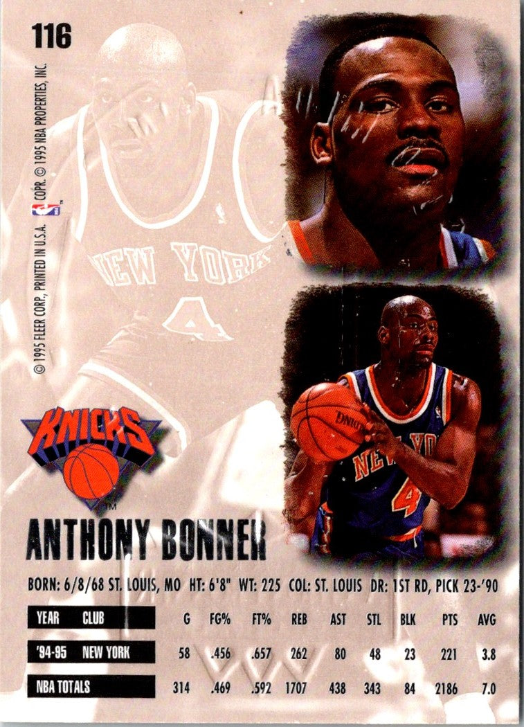 1995 Ultra Anthony Bonner