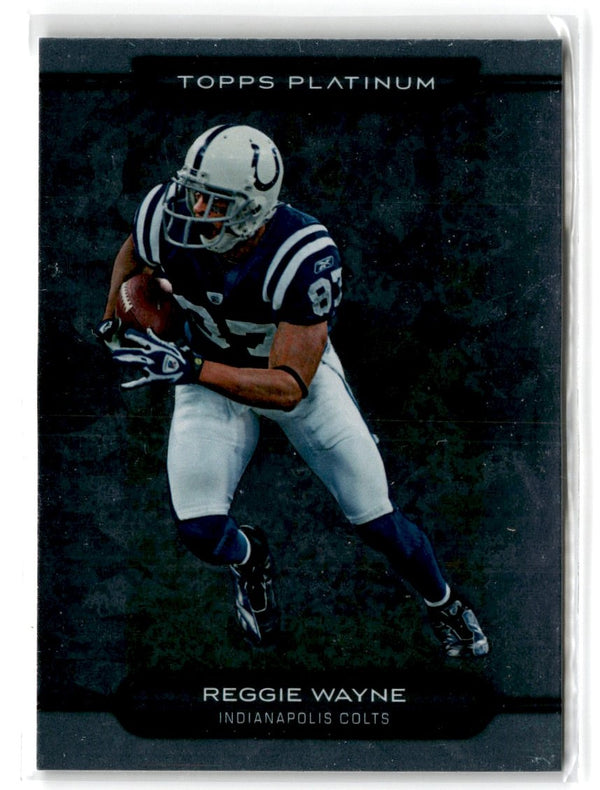 2010 Topps Platinum Reggie Wayne #17