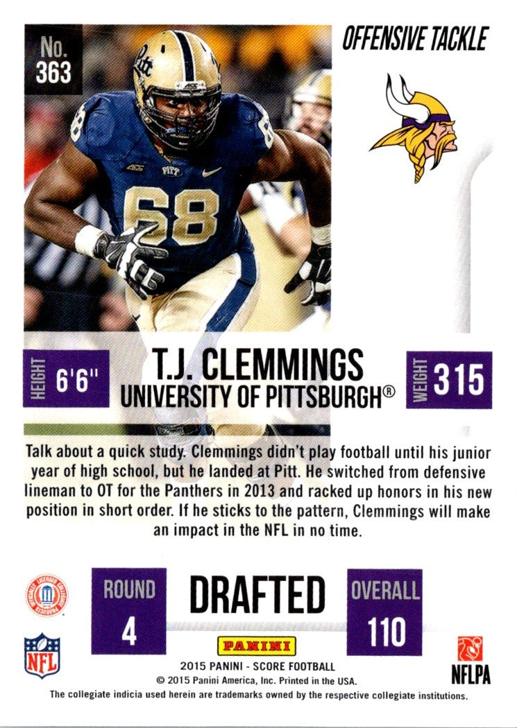 2015 Score T.J. Clemmings