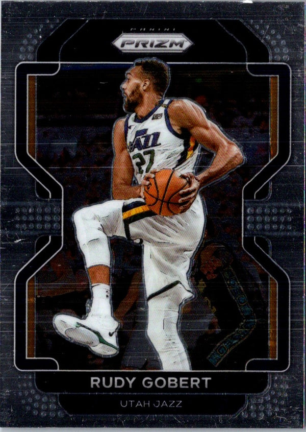 2021 Panini Prizm Blue Rudy Gobert #239