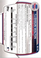 2023 Bowman Draft TayShaun Walton #BD-183 Rookie