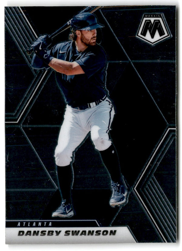 2021 Panini Mosaic Dansby Swanson #23