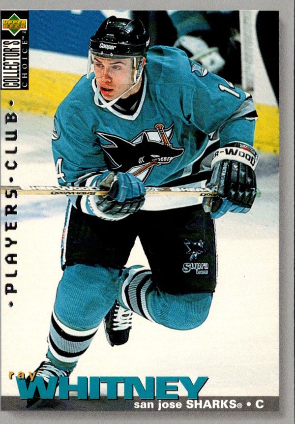 1995 Collector's Choice Player's Club Ray Whitney #225