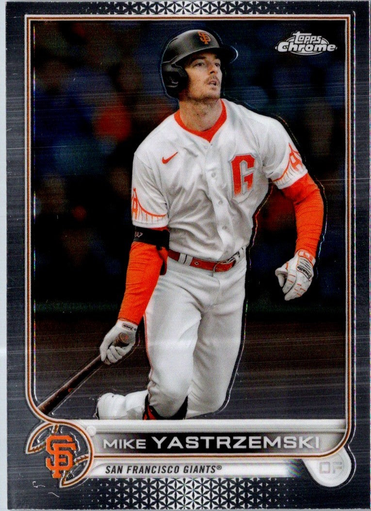 2022 Topps Chrome Mike Yastrzemski