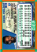 1993 Duracell Power Players I Cecil Fielder
