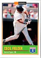 1993 Duracell Power Players I Cecil Fielder #23