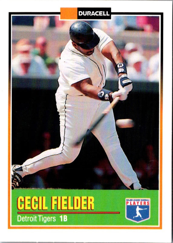 1993 Duracell Power Players I Cecil Fielder #23