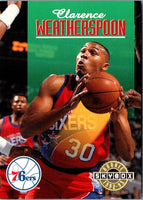 1992 SkyBox Clarence Weatherspoon #387 Rookie