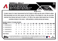 2023 Topps Merrill Kelly #71