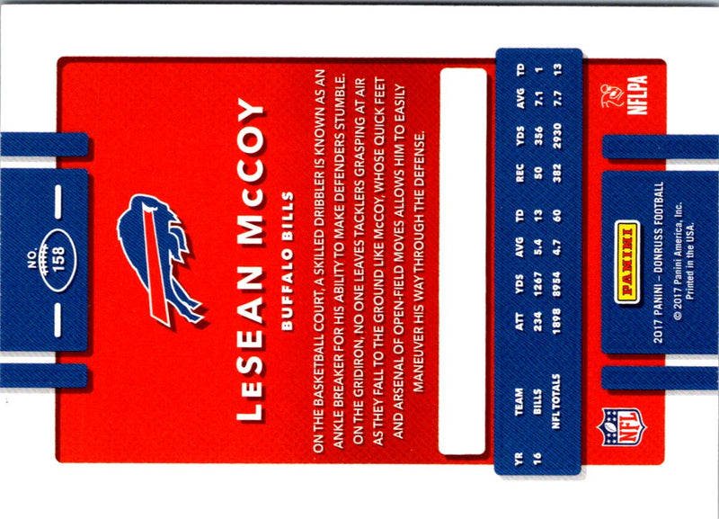 2017 Donruss LeSean McCoy