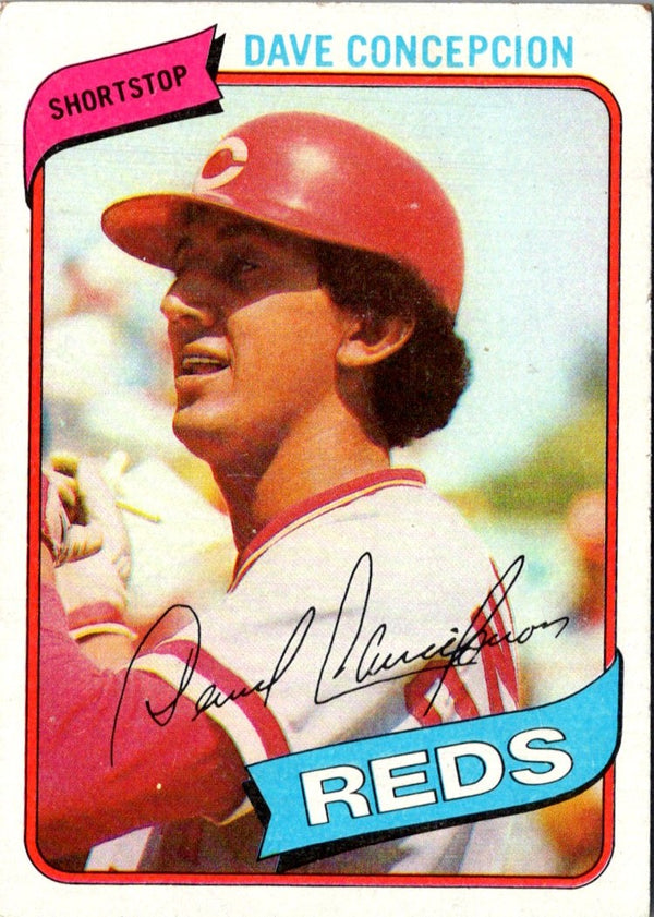 1980 Topps Dave Concepcion #220