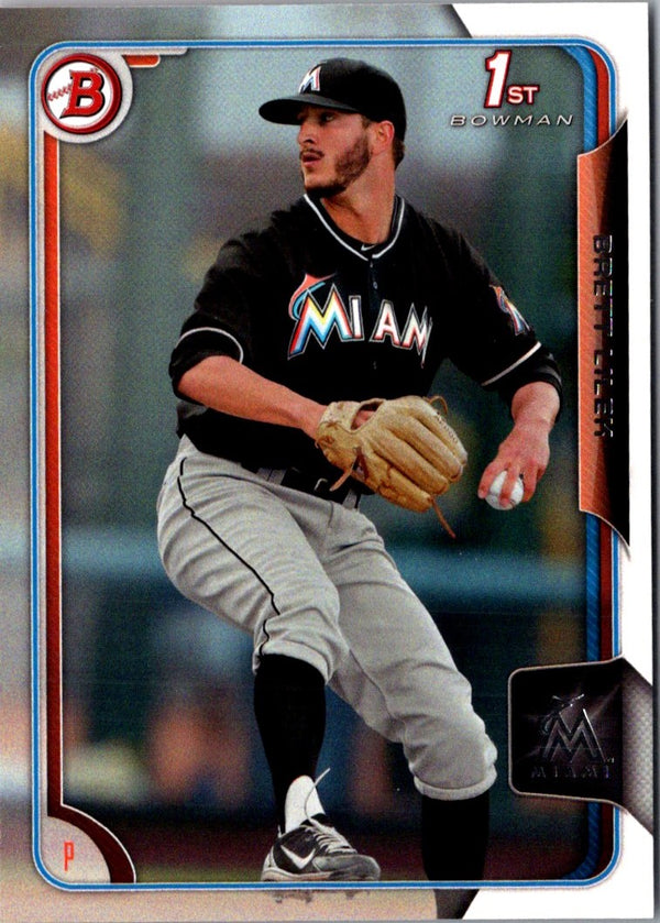 2015 Bowman Draft Picks & Prospects Brett Lilek #61